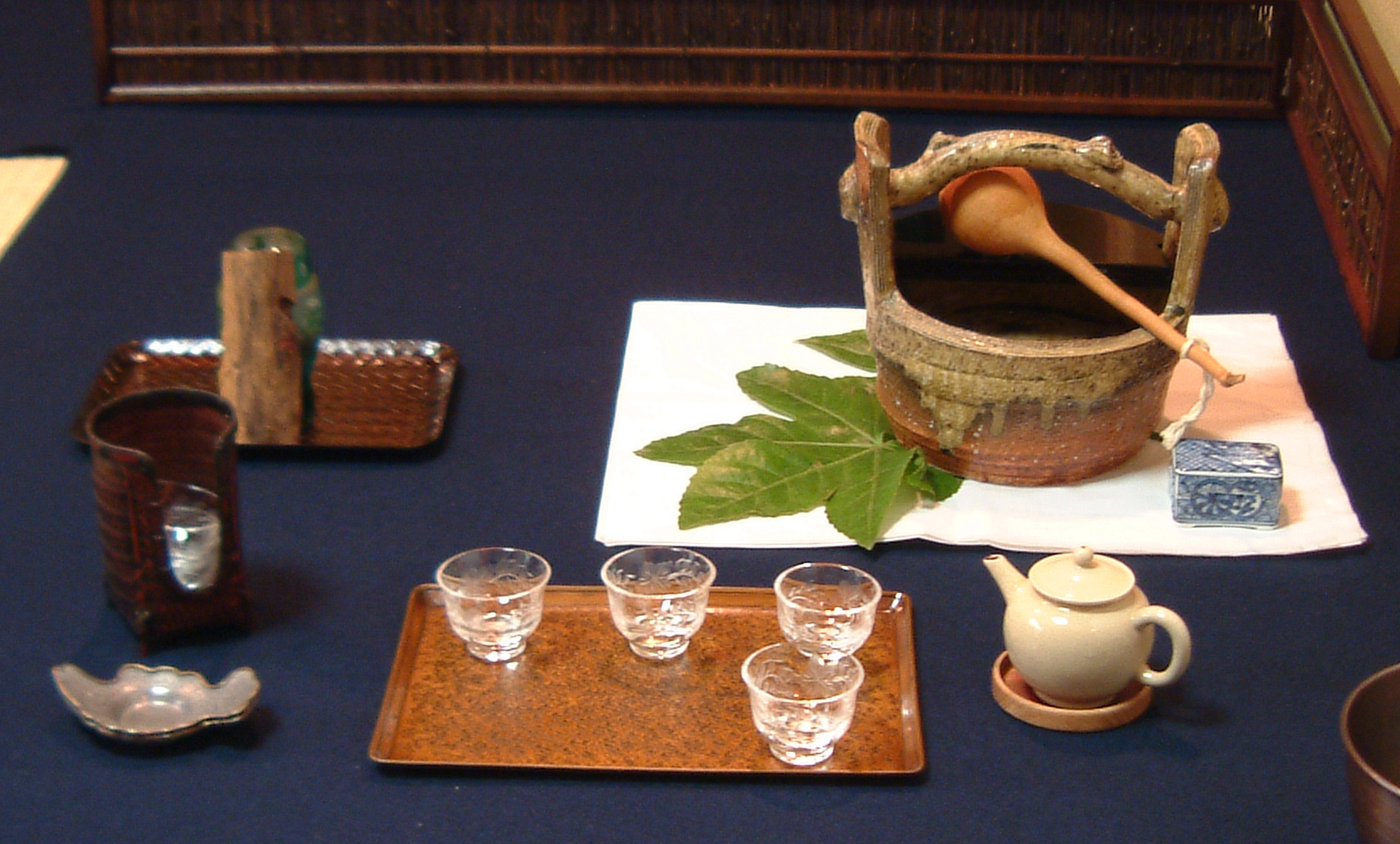 Démonstration de Sadô (la cérémonie du thé Sénchadô)