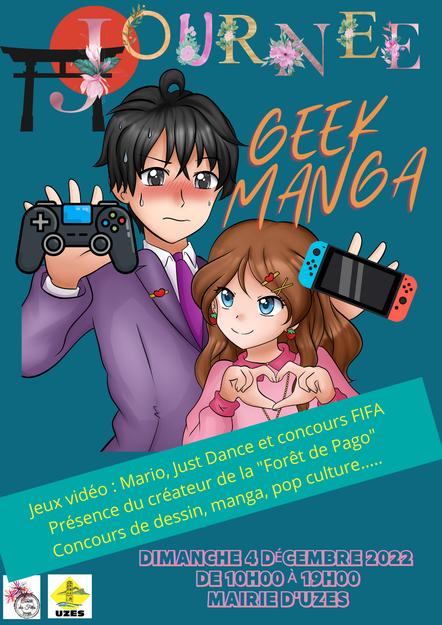 journée du manga et du geek à uzes